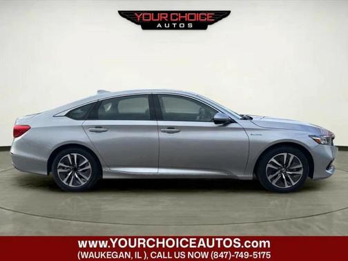 Lunar Silver Metallic 2021 Honda Accord Hybrid EX Sedan