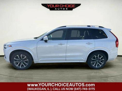 Crystal White Pearl Metallic 2019 Volvo XC90 T6 AWD Momentum