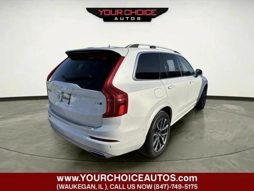 Crystal White Pearl Metallic 2019 Volvo XC90 T6 AWD Momentum
