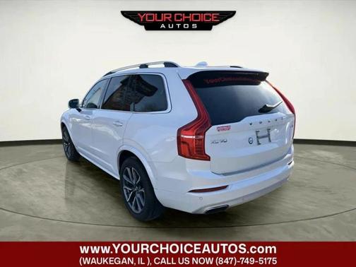 Crystal White Pearl Metallic 2019 Volvo XC90 T6 AWD Momentum