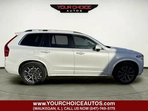 Crystal White Pearl Metallic 2019 Volvo XC90 T6 AWD Momentum