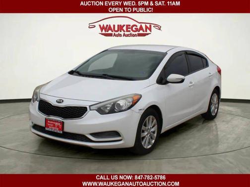 Snow White Pearl 2014 Kia Forte 4dr Sdn Auto LX