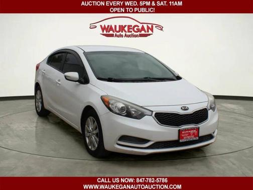 Snow White Pearl 2014 Kia Forte 4dr Sdn Auto LX