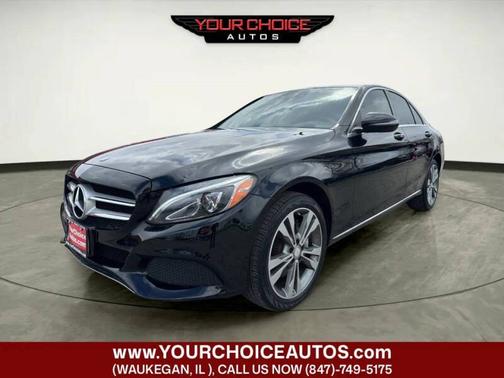 Black 2016 Mercedes-Benz C-Class 4dr Sdn C 300 4MATIC