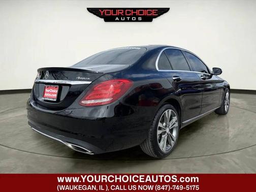 Black 2016 Mercedes-Benz C-Class 4dr Sdn C 300 4MATIC