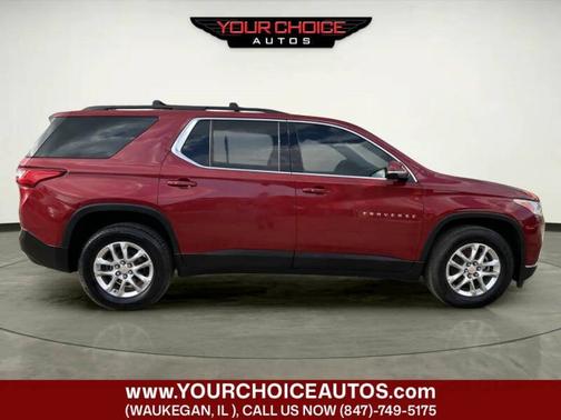 Cajun Red Tintcoat 2019 Chevrolet Traverse AWD 4dr LT Cloth w/1LT