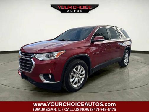 Cajun Red Tintcoat 2019 Chevrolet Traverse AWD 4dr LT Cloth w/1LT