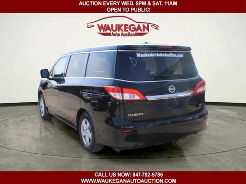 Super Black 2013 Nissan Quest 4dr SV