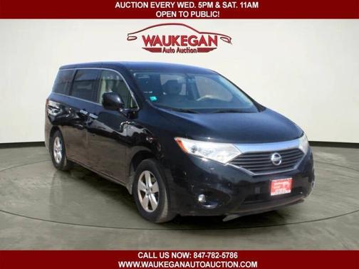 Super Black 2013 Nissan Quest 4dr SV