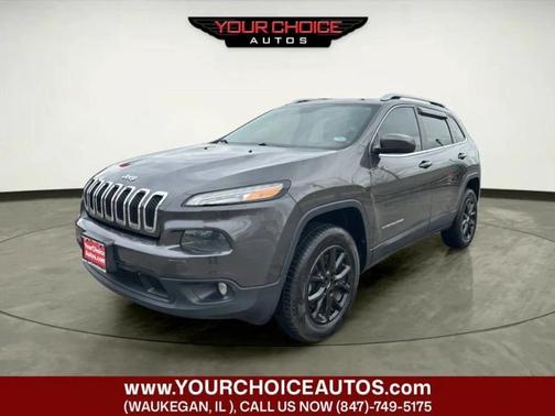 Brilliant Black Crystal Pearlcoat 2014 Jeep Cherokee 4WD 4dr Latitude