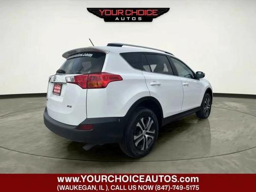 Super White 2015 Toyota RAV4 FWD 4dr XLE (Natl)