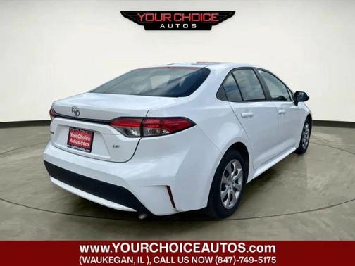 White 2022 Toyota Corolla LE CVT (Natl)