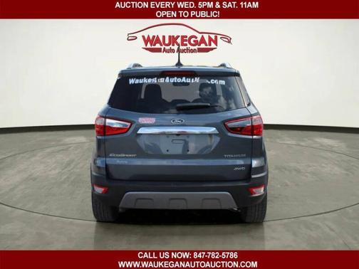 Smoke Metallic 2018 Ford EcoSport Titanium 4WD