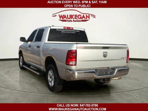 Bright Silver Metallic 2013 RAM 1500 4WD Crew Cab 140.5" Tradesman