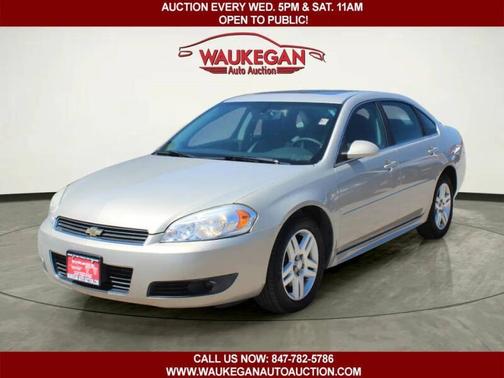 Gold Mist Metallic 2010 Chevrolet Impala 4dr Sdn LT