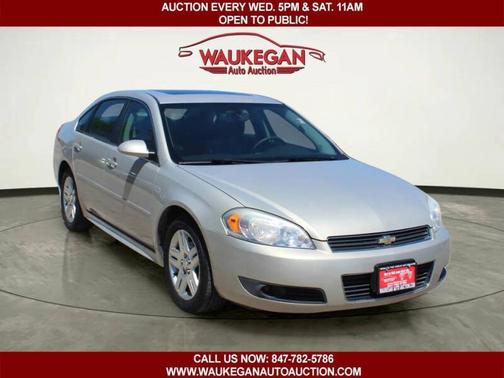 Gold Mist Metallic 2010 Chevrolet Impala 4dr Sdn LT
