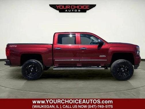 Siren Red Tintcoat 2017 Chevrolet Silverado 1500 4WD Crew Cab 143.5" High Country