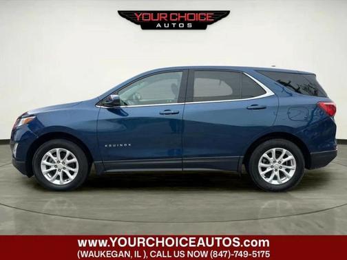 Pacific Blue Metallic 2020 Chevrolet Equinox AWD 4dr LT w/2FL