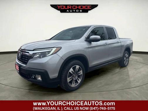 Lunar Silver Metallic 2017 Honda Ridgeline RTL-T 4x4 Crew Cab 5.3' Bed