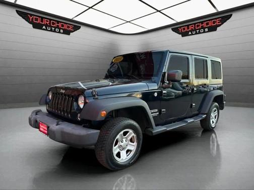 Black Clearcoat 2015 Jeep Wrangler Unlimited 4WD 4dr Sport