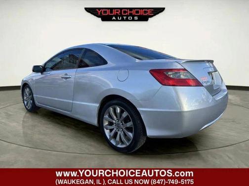 Alabaster Silver Metallic 2007 Honda Civic 2dr AT EX w/Navi