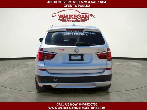 Titanium Silver Metallic 2012 BMW X3 AWD 4dr 28i