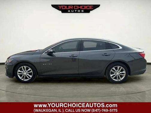 Mosaic Black Metallic 2017 Chevrolet Malibu 4dr Sdn LT w/1LT