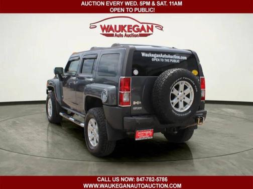 Graphite Metallic 2008 Hummer H3 4WD 4dr SUV Alpha