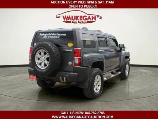 Graphite Metallic 2008 Hummer H3 4WD 4dr SUV Alpha