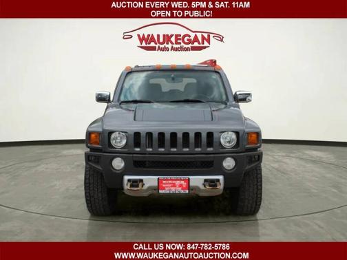 Graphite Metallic 2008 Hummer H3 4WD 4dr SUV Alpha