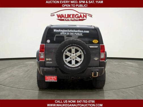 Graphite Metallic 2008 Hummer H3 4WD 4dr SUV Alpha