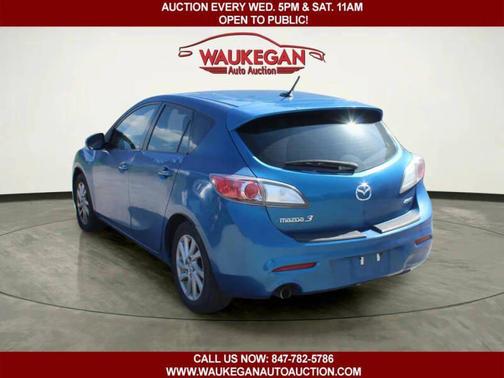 Sky Blue Mica 2012 Mazda Mazda3 5dr HB Auto i Grand Touring