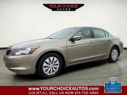 Bold Beige Metallic 2010 Honda Accord 4dr I4 Auto LX