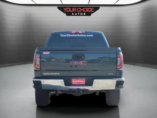 Stone Blue Metallic 2018 GMC Sierra 1500 4WD Crew Cab 143.5" SLT