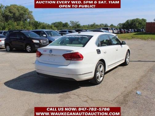 Candy White 2014 Volkswagen Passat 4dr Sdn 2.0L DSG TDI SEL Premium