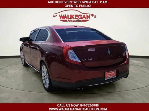 Ruby Red Metallic Tinted Clearcoat 2014 Lincoln MKS 4dr Sdn 3.5L AWD EcoBoost