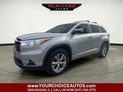 Silver Sky Metallic 2014 Toyota Highlander AWD 4dr V6 XLE (Natl)