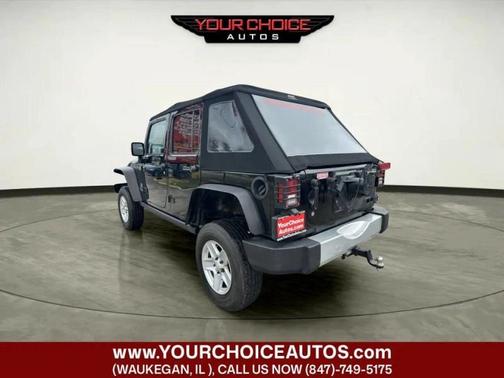Black 2015 Jeep Wrangler Unlimited 4WD 4dr Rubicon