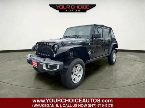 Black 2015 Jeep Wrangler Unlimited 4WD 4dr Rubicon