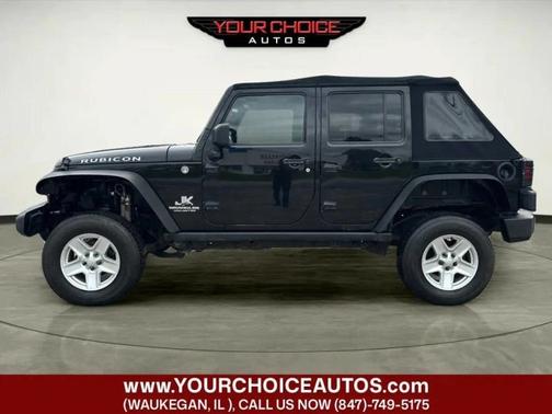 Black 2015 Jeep Wrangler Unlimited 4WD 4dr Rubicon