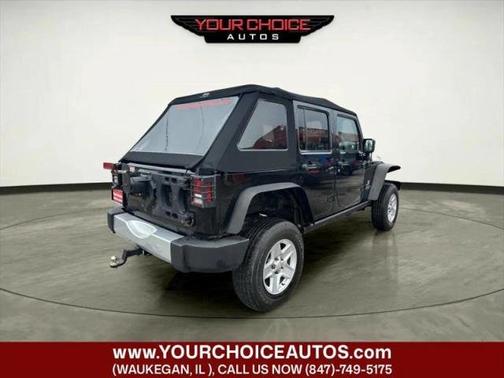 Black 2015 Jeep Wrangler Unlimited 4WD 4dr Rubicon