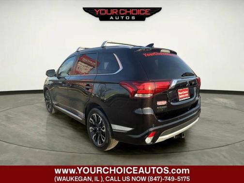 Ruby Black Pearl 2018 Mitsubishi Outlander PHEV GT S-AWC
