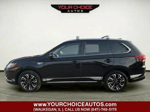 Ruby Black Pearl 2018 Mitsubishi Outlander PHEV GT S-AWC