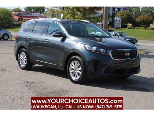 Ebony Black 2020 Kia Sorento LX AWD