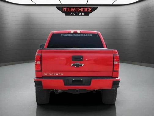 Red Hot 2018 Chevrolet Silverado 1500 4WD Crew Cab 143.5" Custom