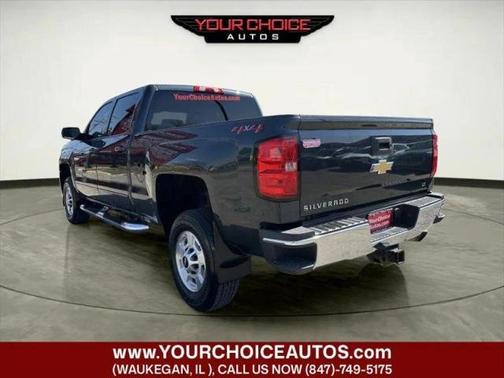Graphite Metallic 2018 Chevrolet Silverado 2500 4WD Crew Cab 153.7" LT