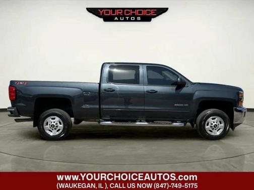 Graphite Metallic 2018 Chevrolet Silverado 2500 4WD Crew Cab 153.7" LT