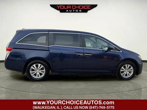 Obsidian Blue Pearl 2015 Honda Odyssey 5dr EX-L w/Navi