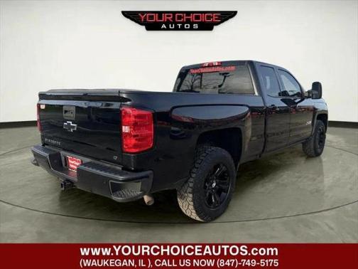 Black 2016 Chevrolet Silverado 1500 4WD Double Cab 143.5" LT w/2LT