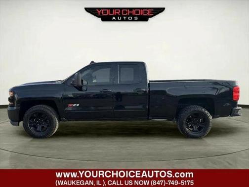 Black 2016 Chevrolet Silverado 1500 4WD Double Cab 143.5" LT w/2LT